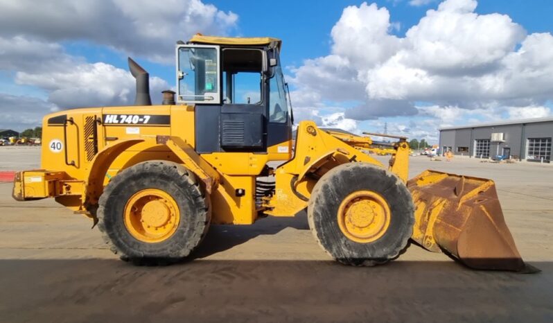 Hyundai HL740-7 Wheeled Loaders For Auction: Leeds – 23rd, 24th, 25th, 26th October @ 08:00am full