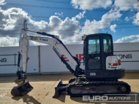 2015 Bobcat E55EM Mini Excavators For Auction: Leeds – 23rd, 24th, 25th, 26th October @ 08:00am full