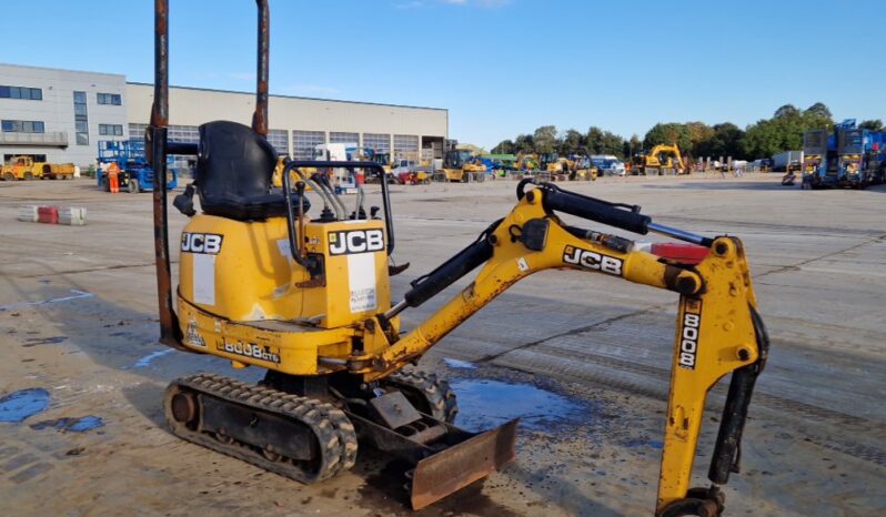 2017 JCB 8008CTS Mini Excavators For Auction: Leeds – 23rd, 24th, 25th, 26th October @ 08:00am full