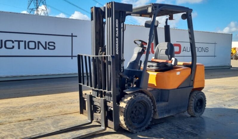 Doosan D25S-3 Forklifts For Auction: Leeds – 23rd, 24th, 25th, 26th October @ 08:00am