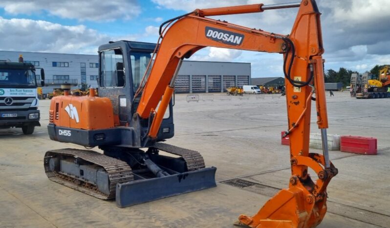 Doosan DH55-V Mini Excavators For Auction: Leeds – 23rd, 24th, 25th, 26th October @ 08:00am full