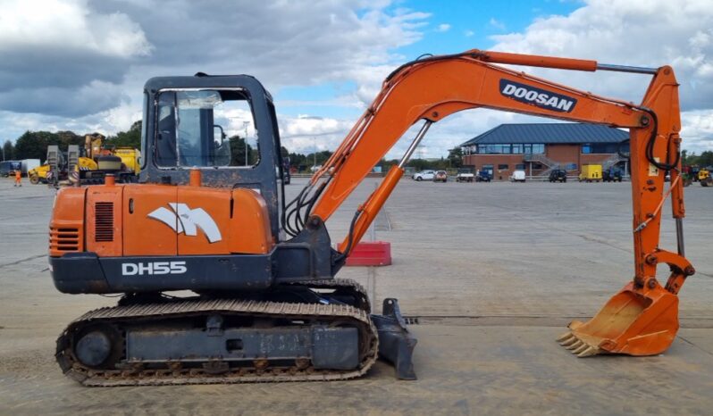 Doosan DH55-V Mini Excavators For Auction: Leeds – 23rd, 24th, 25th, 26th October @ 08:00am full