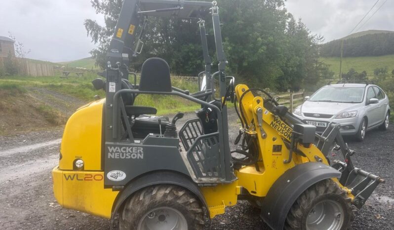 2023 Wacker Neuson WL20 Wheeled Loaders For Auction: Leeds – 23rd, 24th, 25th, 26th October @ 08:00am full