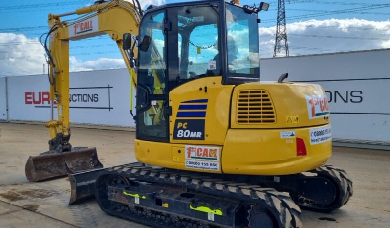 2022 Komatsu PC80MR-5E0 6 Ton+ Excavators For Auction: Leeds – 23rd, 24th, 25th, 26th October @ 08:00am full