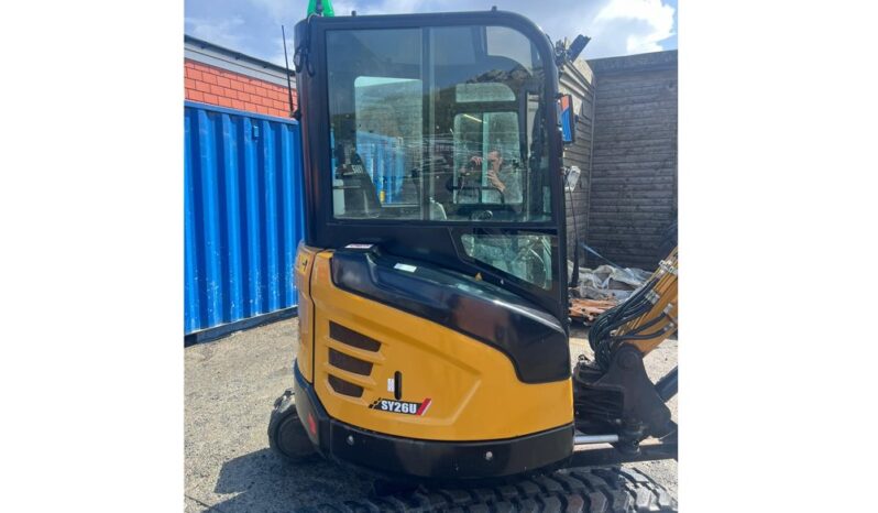 2022 Sany SY26U Mini Excavators For Auction: Leeds – 23rd, 24th, 25th, 26th October @ 08:00am full