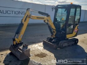 2020 Yanmar SV18 Mini Excavators For Auction: Leeds – 23rd, 24th, 25th, 26th October @ 08:00am