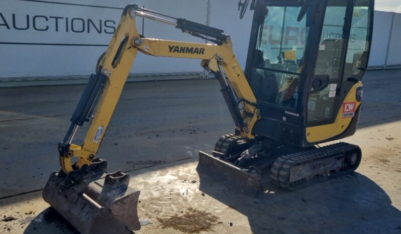 2020 Yanmar SV18 Mini Excavators For Auction: Leeds – 23rd, 24th, 25th, 26th October @ 08:00am