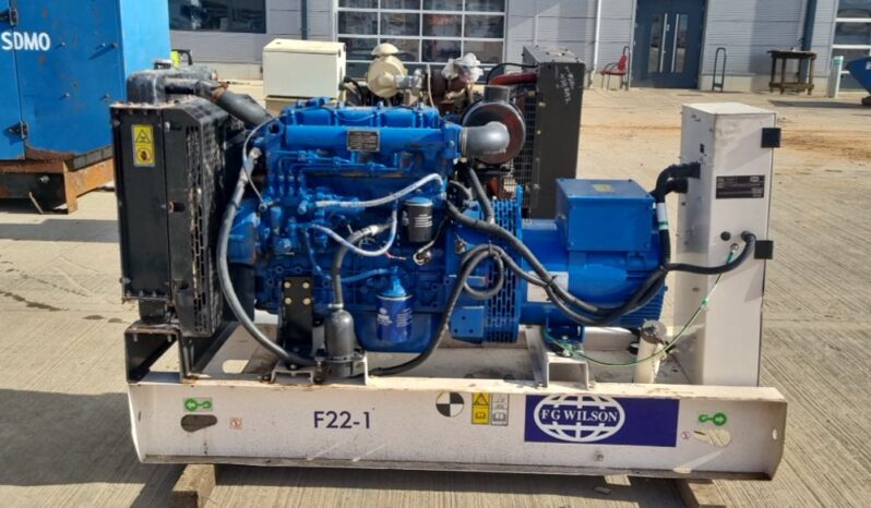 2015 FG Wilson F22-1 Generators For Auction: Leeds – 23rd, 24th, 25th, 26th October @ 08:00am full