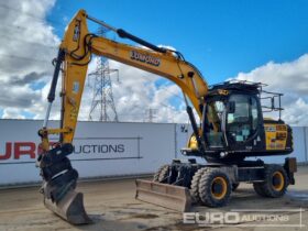 2019 JCB JS160W Wheeled Excavators For Auction: Leeds – 23rd, 24th, 25th, 26th October @ 08:00am