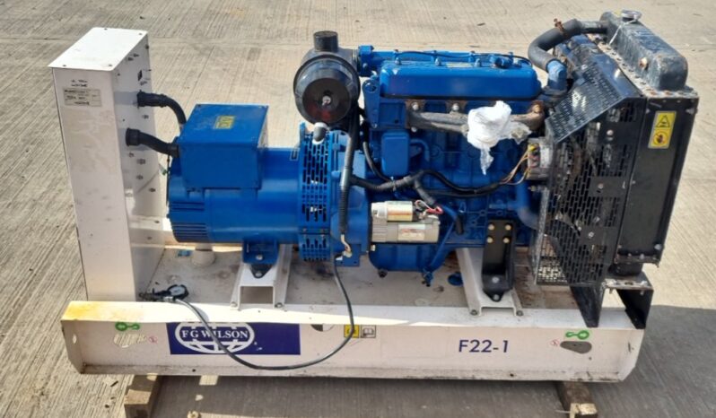 2015 FG Wilson F22-1 Generators For Auction: Leeds – 23rd, 24th, 25th, 26th October @ 08:00am full