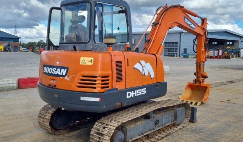 Doosan DH55-V Mini Excavators For Auction: Leeds – 23rd, 24th, 25th, 26th October @ 08:00am full