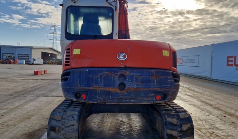 Kubota KX080-3 6 Ton+ Excavators For Auction: Leeds – 23rd, 24th, 25th, 26th October @ 08:00am full