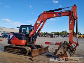 2018 Kubota KX080-4A 6 Ton+ Excavators For Auction: Leeds – 23rd, 24th, 25th, 26th October @ 08:00am full