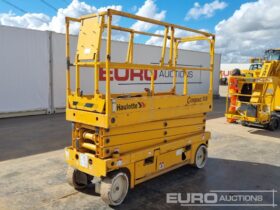 Haulotte Compact 10N Manlifts For Auction: Leeds – 23rd, 24th, 25th, 26th October @ 08:00am