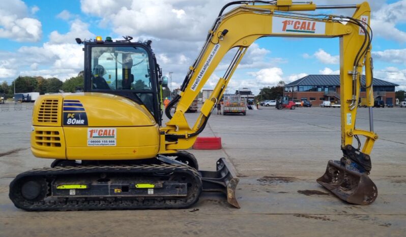 2022 Komatsu PC80MR-5E0 6 Ton+ Excavators For Auction: Leeds – 23rd, 24th, 25th, 26th October @ 08:00am full