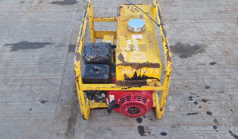 Harrington 3kVA Petrol Generator, Honda Engine Generators For Auction: Leeds – 23rd, 24th, 25th, 26th October @ 08:00am full