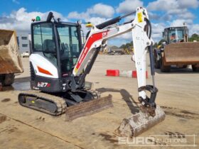 2020 Bobcat E27Z Mini Excavators For Auction: Leeds – 23rd, 24th, 25th, 26th October @ 08:00am full