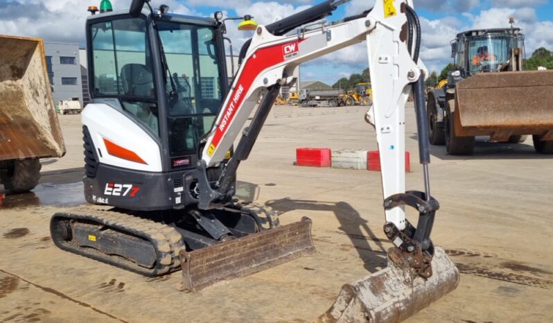 2020 Bobcat E27Z Mini Excavators For Auction: Leeds – 23rd, 24th, 25th, 26th October @ 08:00am full