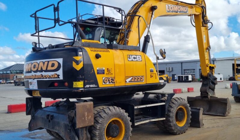 2019 JCB JS160W Wheeled Excavators For Auction: Leeds – 23rd, 24th, 25th, 26th October @ 08:00am full