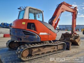 Kubota KX080-3 6 Ton+ Excavators For Auction: Leeds – 23rd, 24th, 25th, 26th October @ 08:00am full