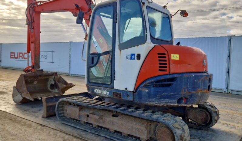 Kubota KX080-3 6 Ton+ Excavators For Auction: Leeds – 23rd, 24th, 25th, 26th October @ 08:00am full