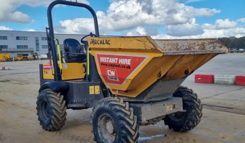 Mecalac TA3S Site Dumpers For Auction: Leeds – 23rd, 24th, 25th, 26th October @ 08:00am full