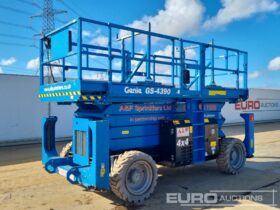 2018 Genie GS4390 Manlifts For Auction: Leeds – 23rd, 24th, 25th, 26th October @ 08:00am