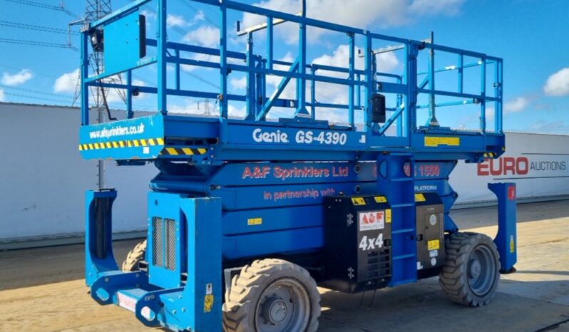 2018 Genie GS4390 Manlifts For Auction: Leeds – 23rd, 24th, 25th, 26th October @ 08:00am