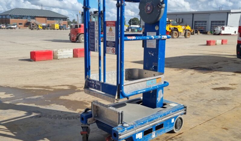 2018 Power Towers Ecolift Manlifts For Auction: Leeds – 23rd, 24th, 25th, 26th October @ 08:00am