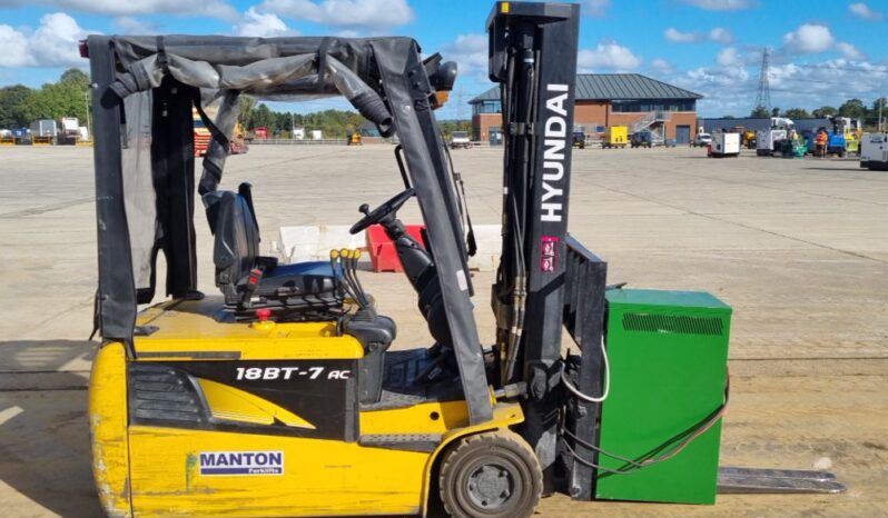 2011 Hyundai 18BT-7 Forklifts For Auction: Leeds – 23rd, 24th, 25th, 26th October @ 08:00am full