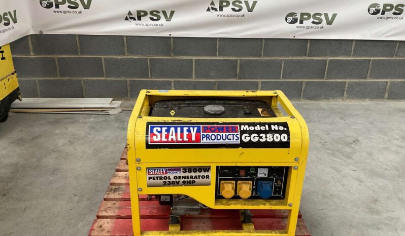 STANLEY MODEL GG3800 PETROL GENERATOR 230V 9HP NOT TESTED Lot no: 40 For Auction on 2024-10-15