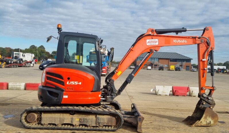 2018 Kubota U55-4 Mini Excavators For Auction: Leeds – 23rd, 24th, 25th, 26th October @ 08:00am full