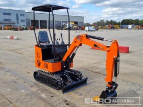 Unused 2024 JPC KV12 Mini Excavators For Auction: Leeds – 23rd, 24th, 25th, 26th October @ 08:00am full