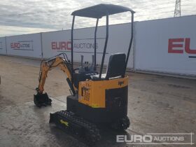 Unused 2024 JPC HT12 Mini Excavators For Auction: Leeds – 23rd, 24th, 25th, 26th October @ 08:00am full