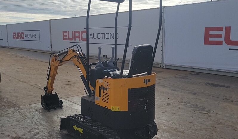 Unused 2024 JPC HT12 Mini Excavators For Auction: Leeds – 23rd, 24th, 25th, 26th October @ 08:00am full