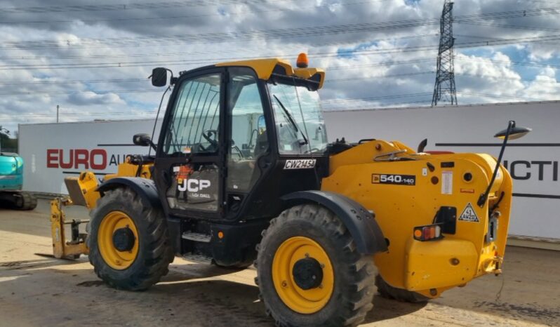 2019 JCB 540-140 Hi Viz Telehandlers For Auction: Leeds – 23rd, 24th, 25th, 26th October @ 08:00am full