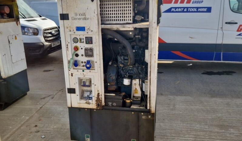 2013 Harrington 9VA Static Generator, Kubota Engine (Parts Missing) Generators For Auction: Leeds – 23rd, 24th, 25th, 26th October @ 08:00am full