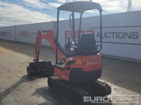 2018 Kubota U17-3A Mini Excavators For Auction: Leeds – 23rd, 24th, 25th, 26th October @ 08:00am full