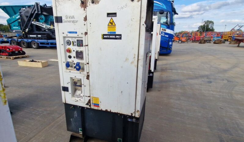 2012 Harrington 9kVA Static Generator, Kubota Engine Generators For Auction: Leeds – 23rd, 24th, 25th, 26th October @ 08:00am full