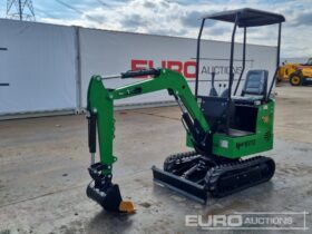 Unused 2024 JPC KV12 Mini Excavators For Auction: Leeds – 23rd, 24th, 25th, 26th October @ 08:00am