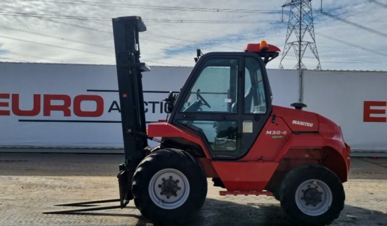 2019 Manitou M30-4 Rough Terrain Forklifts For Auction: Leeds – 23rd, 24th, 25th, 26th October @ 08:00am full