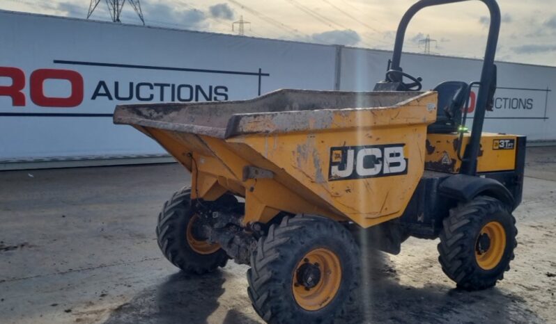 JCB 3TFT Site Dumpers For Auction: Leeds – 23rd, 24th, 25th, 26th October @ 08:00am