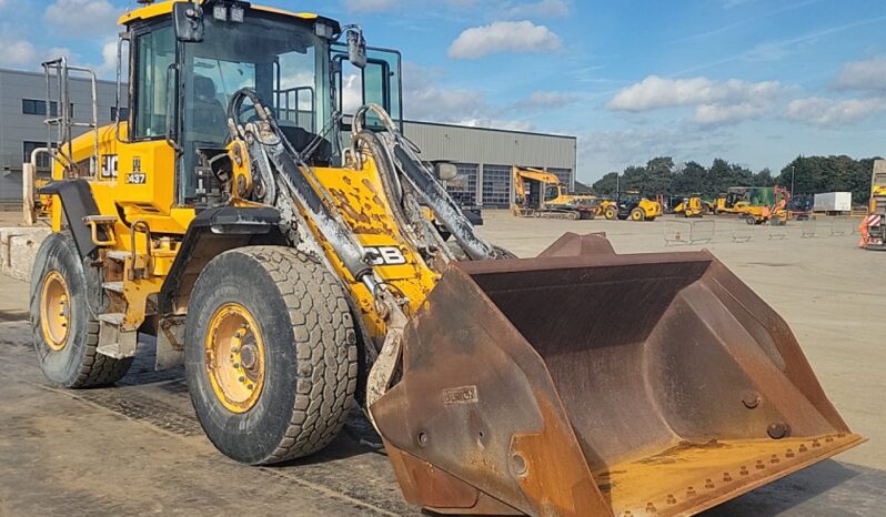 2019 JCB 437WHT Wheeled Loaders For Auction: Leeds – 23rd, 24th, 25th, 26th October @ 08:00am full