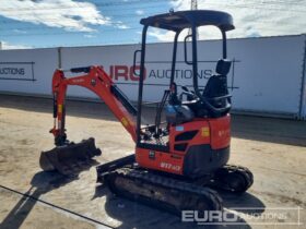 2018 Kubota U17-3A Mini Excavators For Auction: Leeds – 23rd, 24th, 25th, 26th October @ 08:00am full