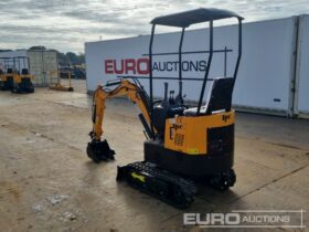 Unused 2024 JPC HT12 Mini Excavators For Auction: Leeds – 23rd, 24th, 25th, 26th October @ 08:00am full