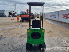 Unused 2024 JPC KV12 Mini Excavators For Auction: Leeds – 23rd, 24th, 25th, 26th October @ 08:00am full