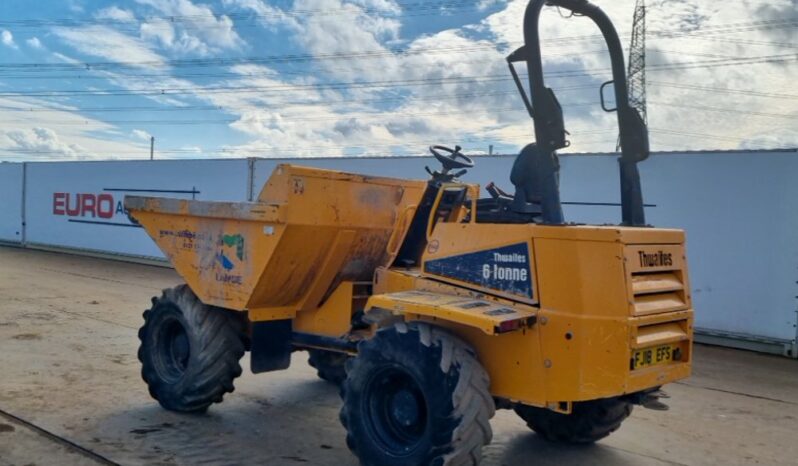 2018 Thwaites 6 Ton Site Dumpers For Auction: Leeds – 23rd, 24th, 25th, 26th October @ 08:00am full