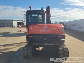 2018 Kubota KX080-4A 6 Ton+ Excavators For Auction: Leeds – 23rd, 24th, 25th, 26th October @ 08:00am full