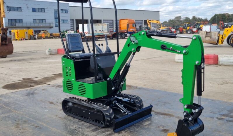 Unused 2024 JPC KV12 Mini Excavators For Auction: Leeds – 23rd, 24th, 25th, 26th October @ 08:00am full