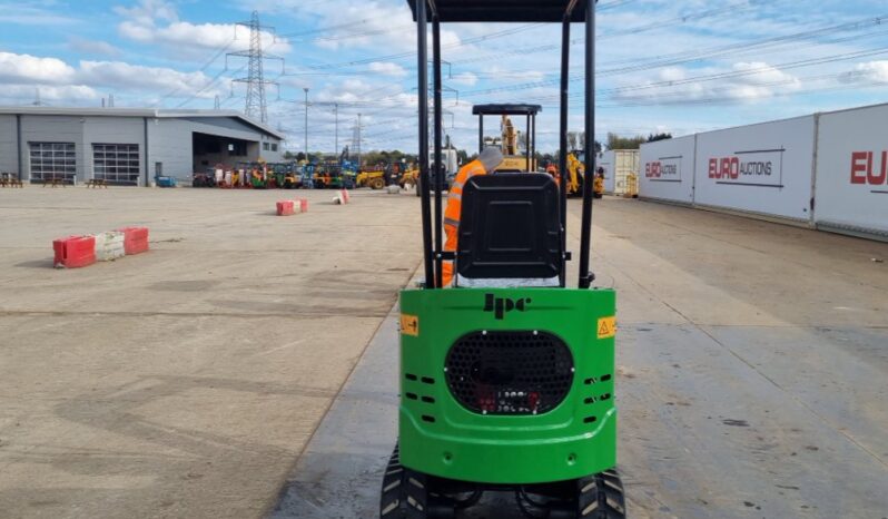 Unused 2024 JPC KV12 Mini Excavators For Auction: Leeds – 23rd, 24th, 25th, 26th October @ 08:00am full